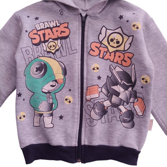 Brawl Stars Lightweight Zip-Up Hoodie - Picture 2 of 7